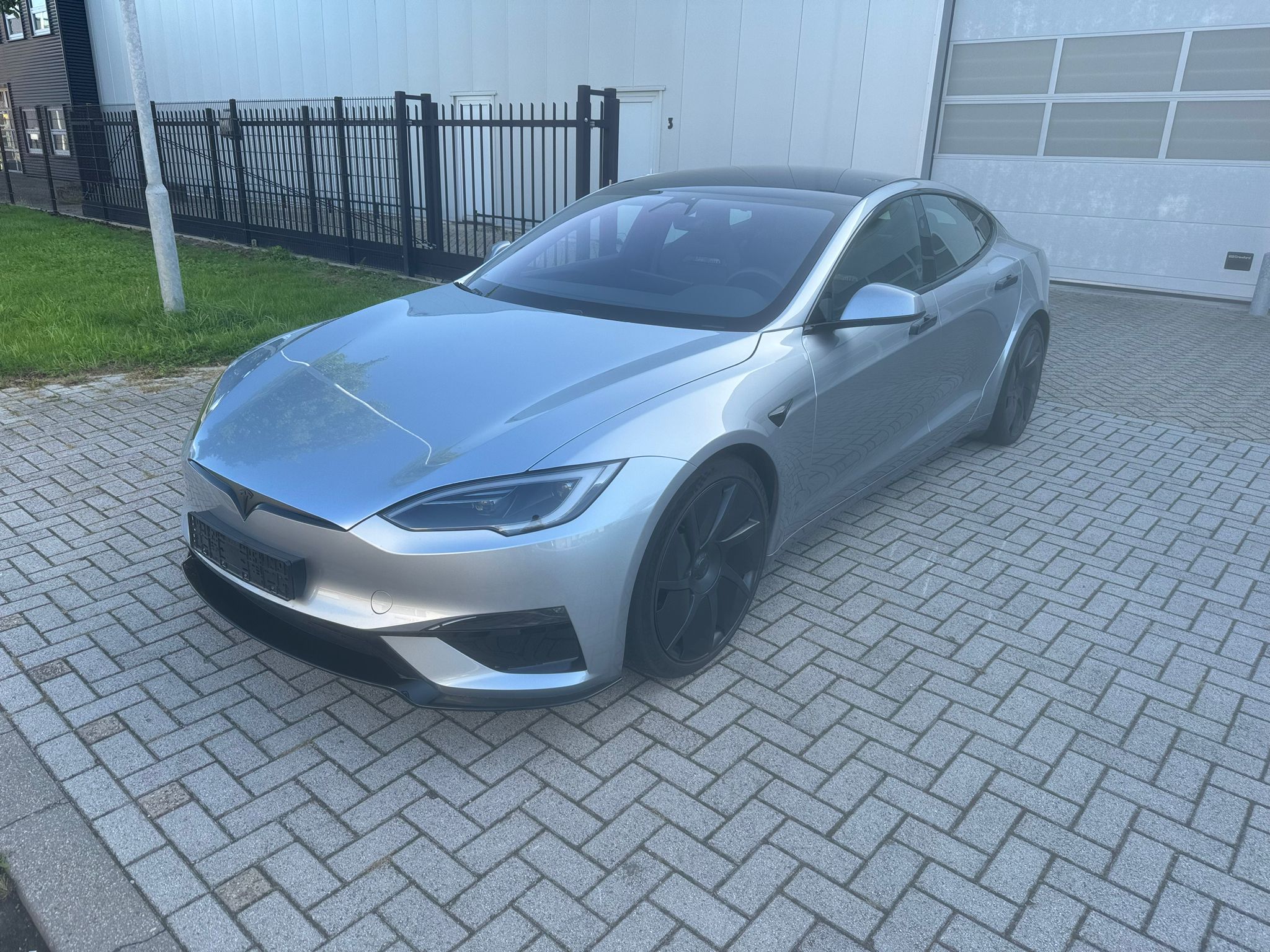 Mercedes tijdens RDW-keuring